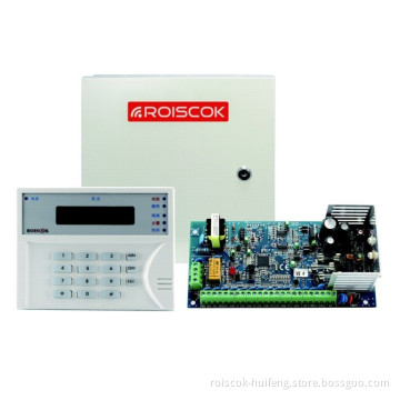 Home Wired Alarm System with LCD Keypad, 8 Zones
